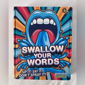 Swallow Your Words Game by PlayMonster Funny Party Family Game Age 8+ NEW Sealed